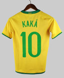Brazil 2008-09 Kaka Home Kit (YL)