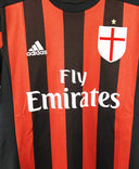 AC Milan 2015-16 Balotelli Home Kit (M)