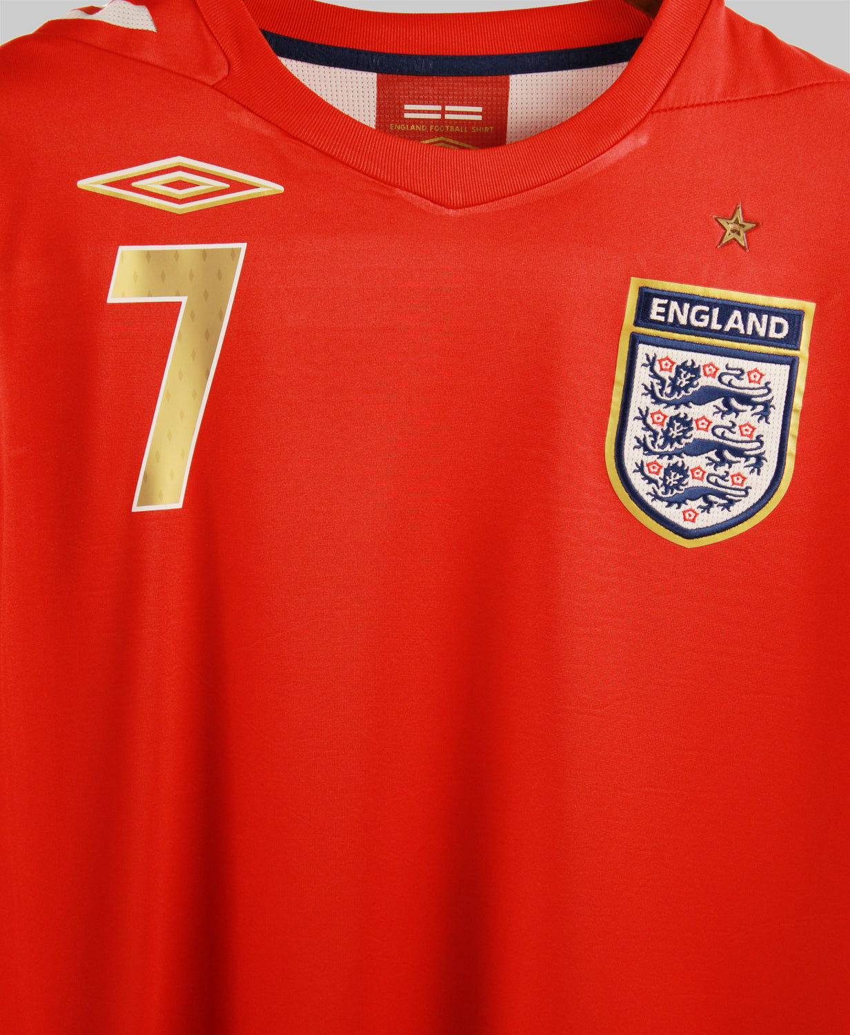 England 2006-07 Beckham Away Kit (L)