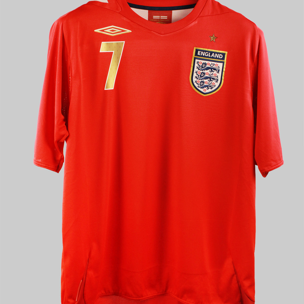 England 2006-07 Beckham Away Kit (L)