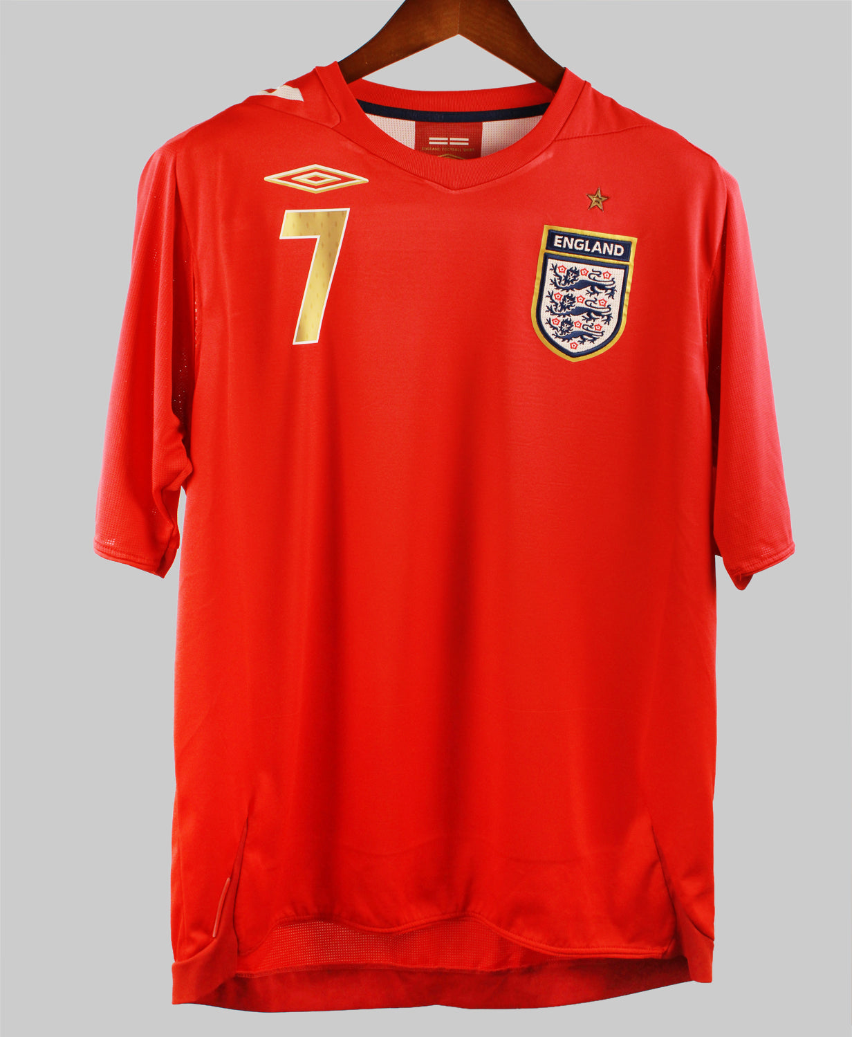 England 2006-07 Beckham Away Kit (L)