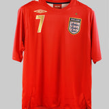 England 2006-07 Beckham Away Kit (L)