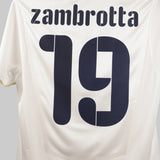 Italy 2008 Zambrotta Away Kit (S)