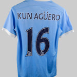 Manchester City 2005-06 K. Agüero Home Kit (S)