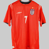 England 2004-05 Beckham Away Kit (M)