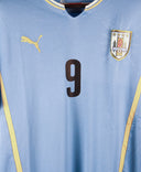 Uruguay 2014-15 Suarez Home Kit (L)
