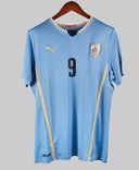 Uruguay 2014-15 Suarez Home Kit (L)