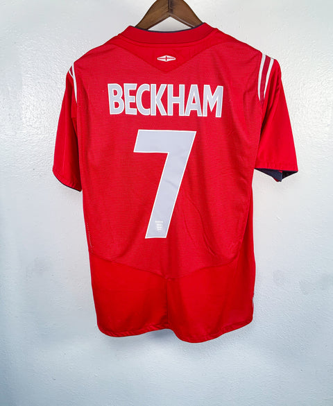 England 2004 Beckham Away Kit (L)