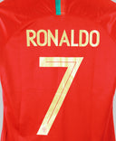Portugal 2018-19 Ronaldo Women Home Kit (WM)