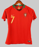 Portugal 2018-19 Ronaldo Women Home Kit (WM)