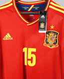 Spain 2012-13 Sergio Ramos Home Kit W/Tags (2XL)