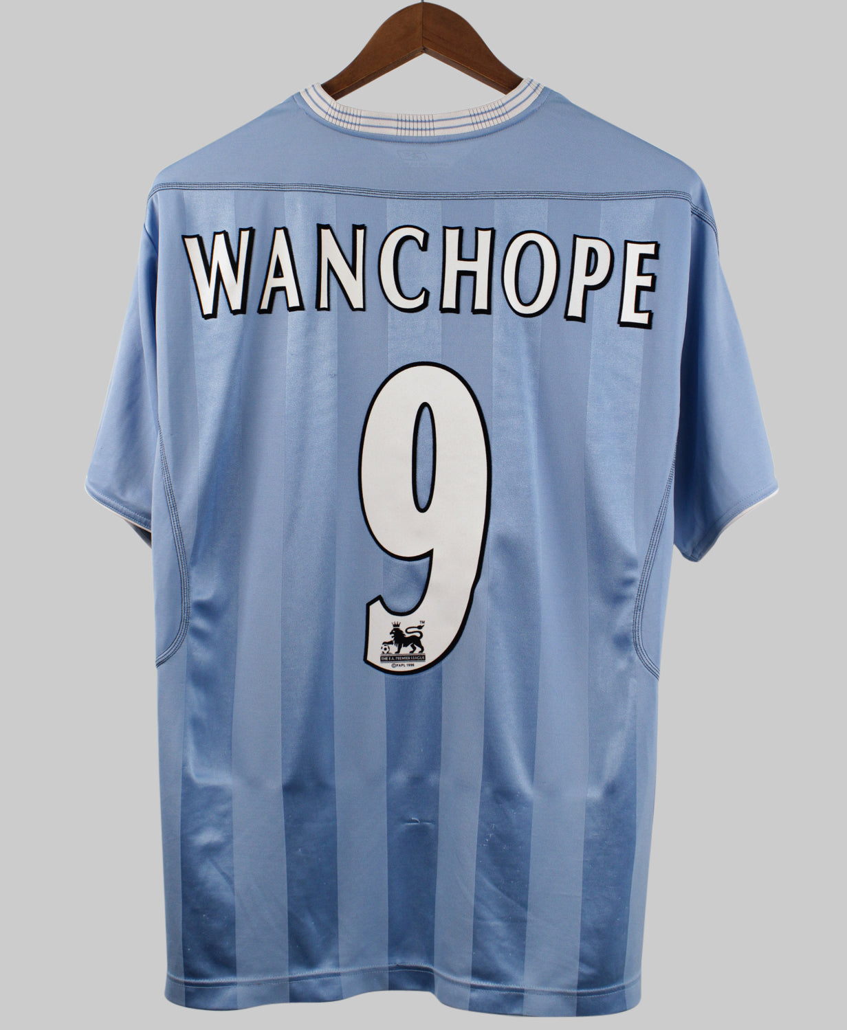 Manchester City 2003-04 Wanchope Home Kit (L)