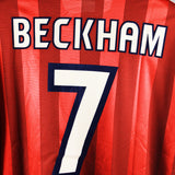 England 1998-99 Beckham Away Kit (XL)
