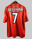 England 1998-99 Beckham Away Kit (XL)