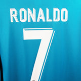 Real Madrid 2017-18 Ronaldo Third Kit (XL)