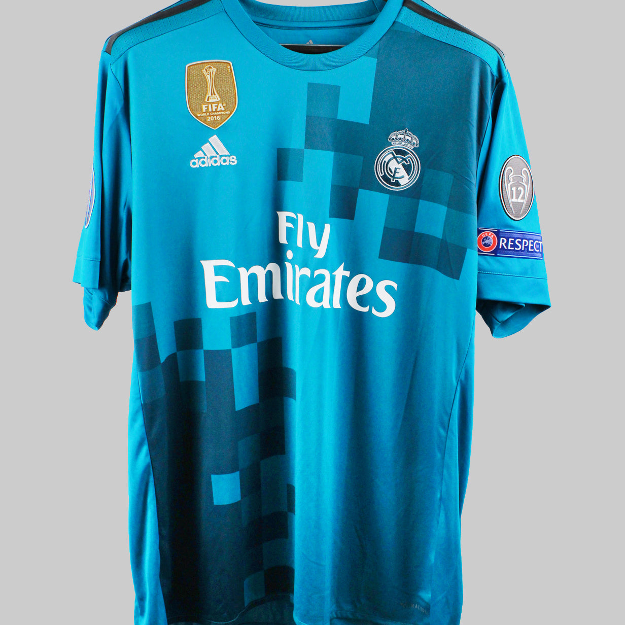 Real Madrid 2017-18 Ronaldo Third Kit (XL)