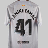 Barcelona 2022-23 Lamine Yamal Third Kit (M)
