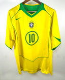 Brazil 2004 Ronaldinho Home Kit (XL)