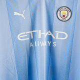 Manchester City 2023-24 Akanji Home Kit (L)