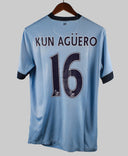 Manchester City 2014-15 Kun Aguero Home Kit (M)
