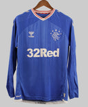 Rangers 2019-20 Long Sleeve Hagi Home Kit (M)