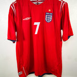 England 2004 Beckham Away Kit (XL)