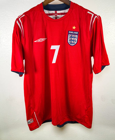 England 2004 Beckham Away Kit (XL)