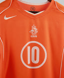 Netherlands 2004-05 V Nistelrooy Home Kit (L)