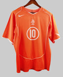 Netherlands 2004-05 V Nistelrooy Home Kit (L)