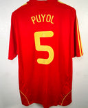 Spain 2008 Puyol Home Kit (XL)