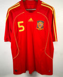 Spain 2008 Puyol Home Kit (XL)