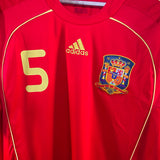 Spain 2008 Puyol Home Kit (XL)