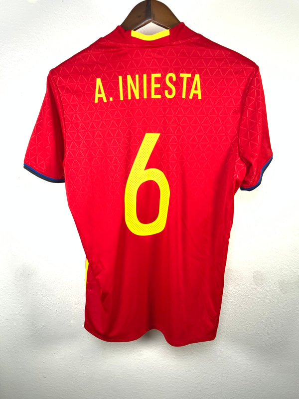 Spain 2016 Iniesta Home Kit (M)