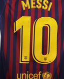 Barcelona 2018-19 Messi Home Kit (M)