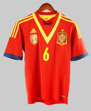 Spain 2013-14 Iniesta Home Kit (S)