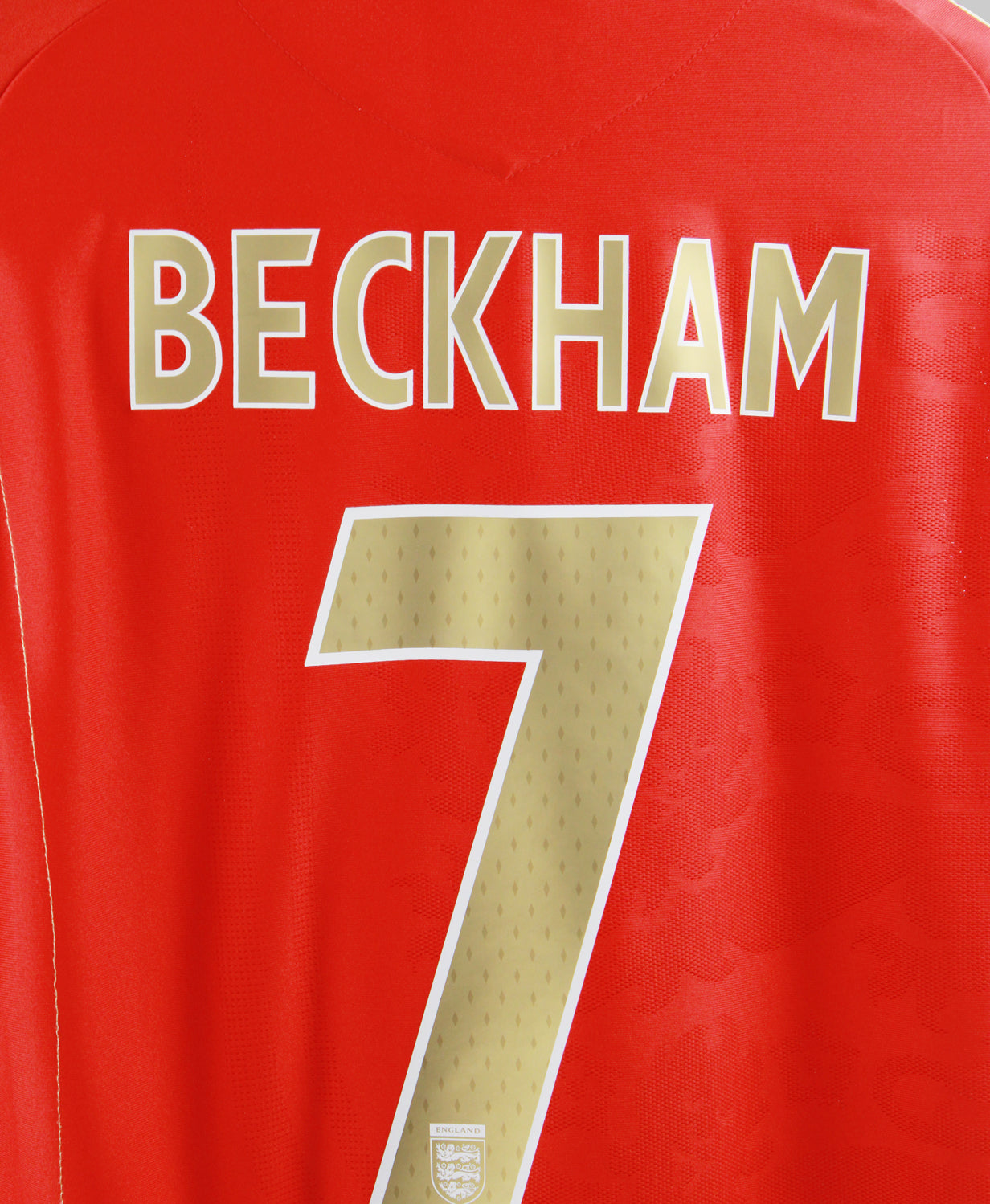England 2006-07 Beckham Away Kit (XL)