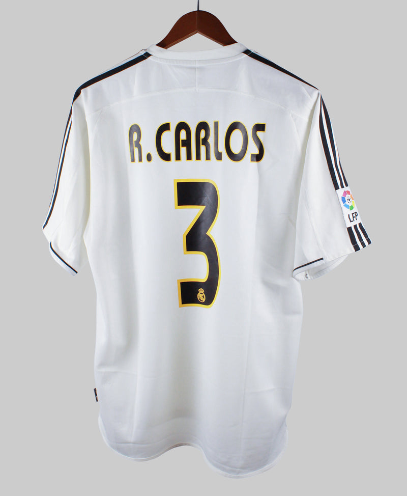 Real Madrid 2003-04 R.Carlos Home Kit (L)