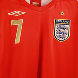 England 2006-07 Beckham Away Kit (XL)