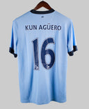 Manchester City 2014-15 Kun Aguero Home Kit (L)