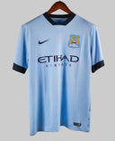 Manchester City 2014-15 Kun Aguero Home Kit (L)