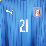 Italy 2016-17 Pirlo Home Kit (M)