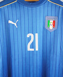 Italy 2016-17 Pirlo Home Kit (M)