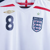 England 2007-08 Gerrard Home Kit (M)