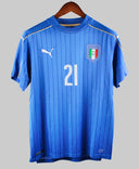 Italy 2016-17 Pirlo Home Kit (M)