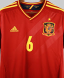 Spain 2012 A. Iniesta Home Kit W/ Tags (L)