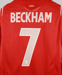 England 2004 Beckham Long Sleeve Away Kit (S)