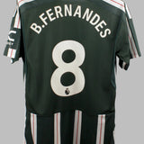 Manchester United 2023-24 B. Fernandes Away Kit NWT (L)