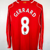 Liverpool 2014-15 Gerrard Long Sleeve Home Kit (L)