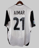Valencia 2003-04 Aimar Home Kit  (L)