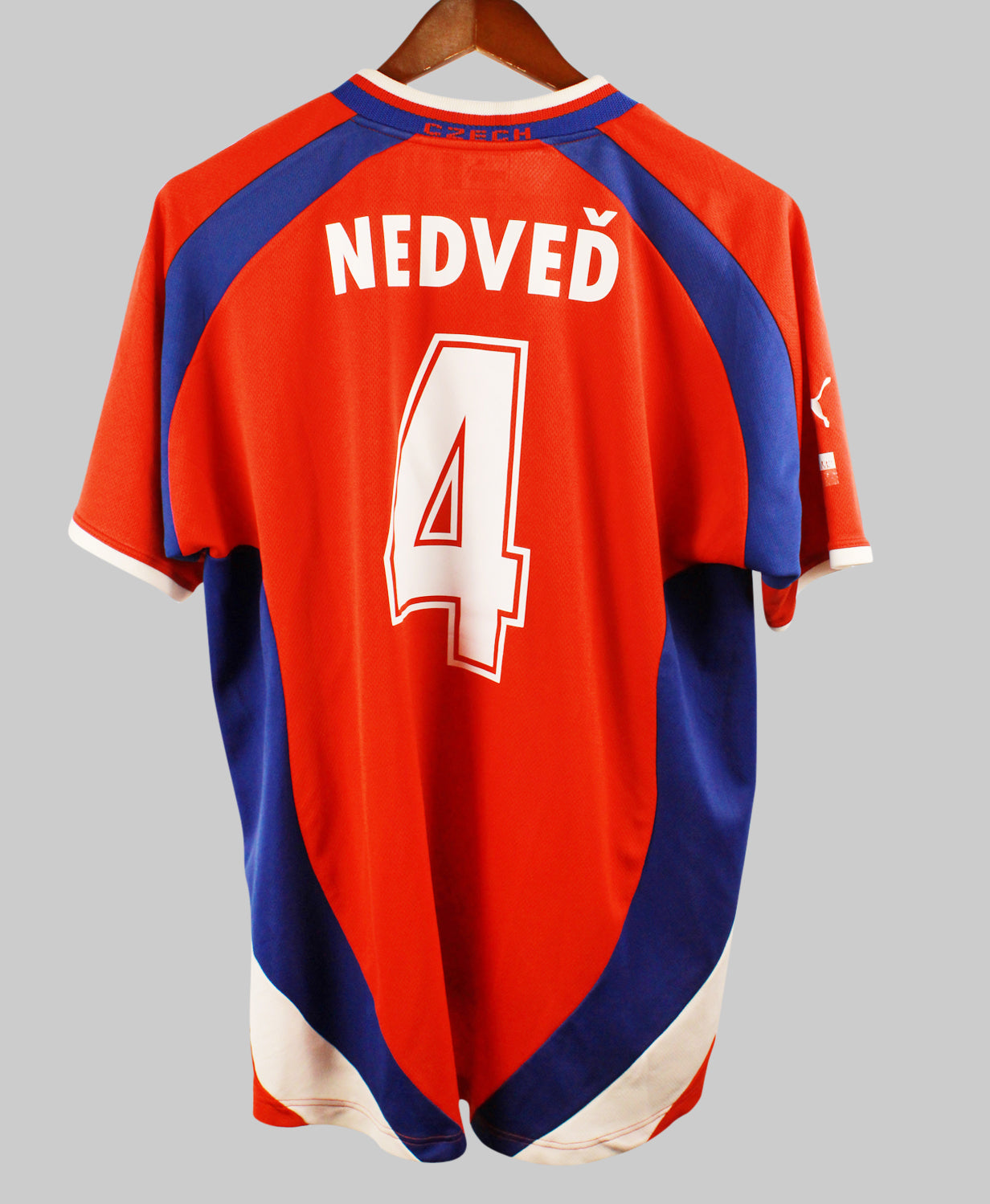 Czech Republic 2000-01 Nedved Home Kit  (XL)